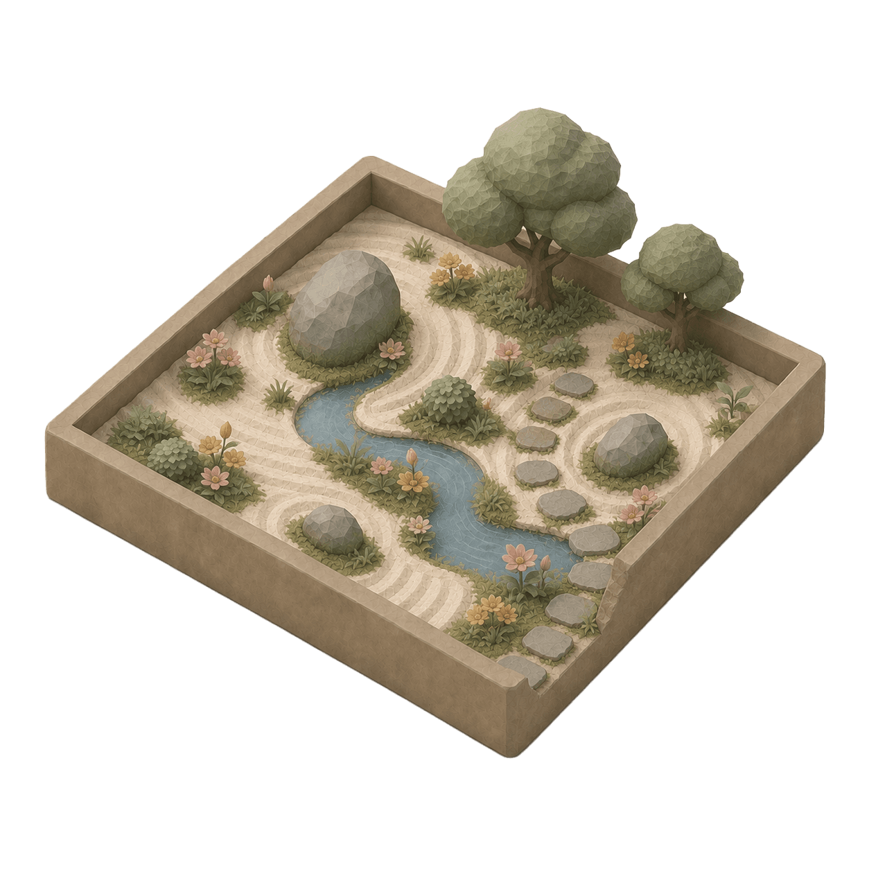 Zen Garden stage 5: Steady rhythm